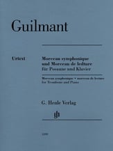 Morceau Symphonique and Morceau de Lecture Trombone and Piano cover